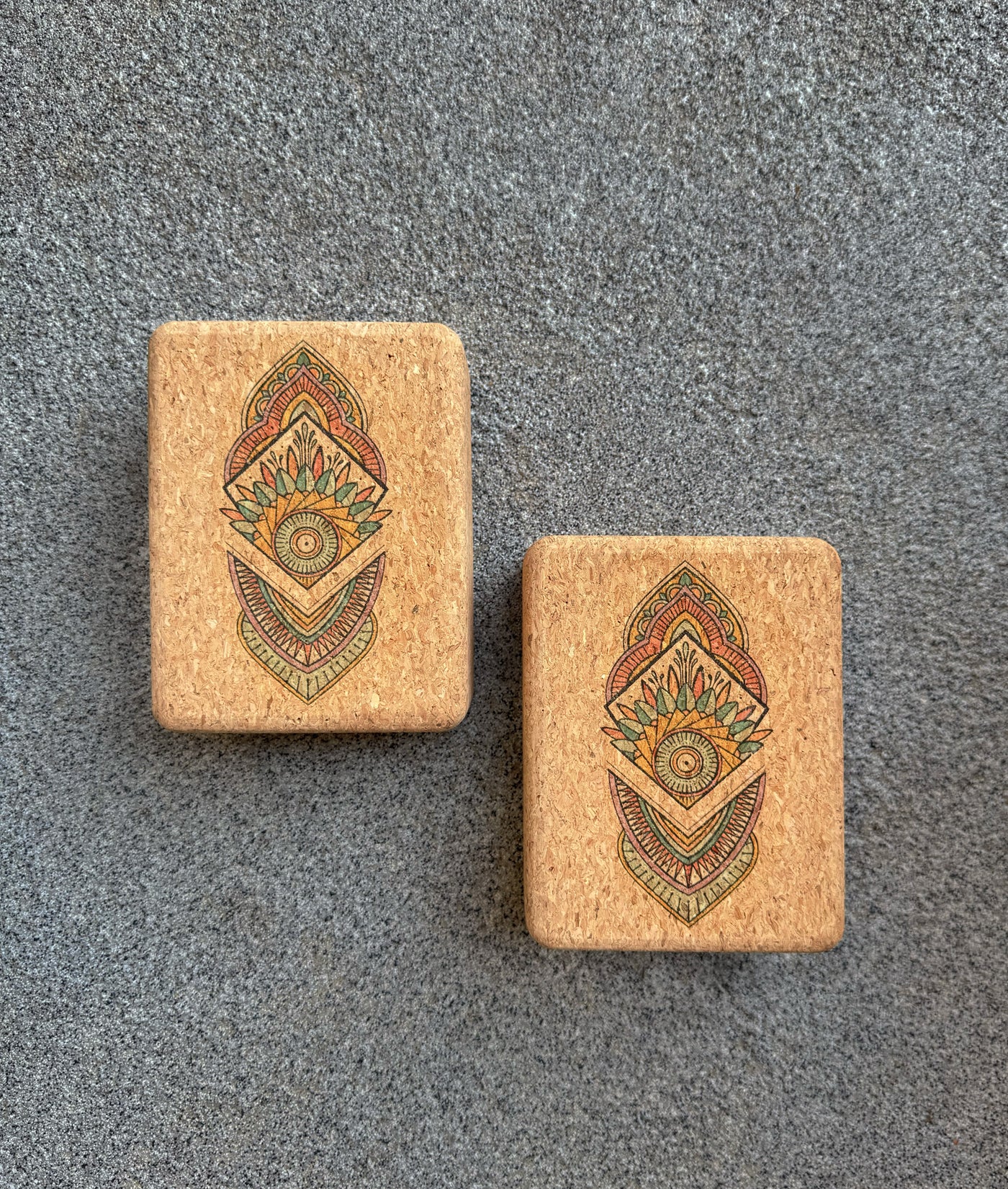 Essential Mandala Handstand Blocks Calisthenics, Handstands, Acro Yoga, Natural, Non-Toxic, Sustainable, Best in Canada and USA