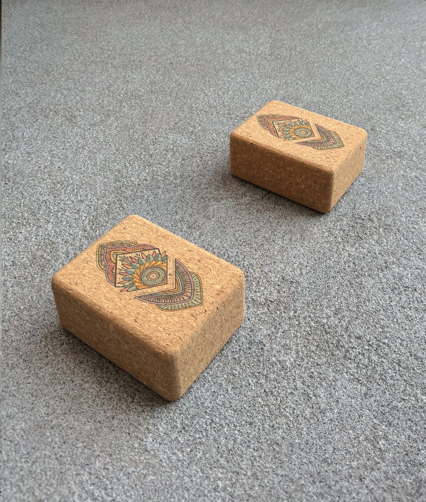 Essential Mandala Handstand Blocks Calisthenics, Handstands, Acro Yoga, Natural, Non-Toxic, Sustainable, Best in Canada and USA