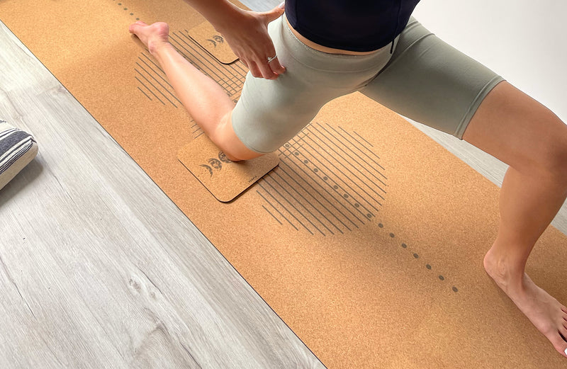 Moon Phase Cushioning Cork Knee Pads