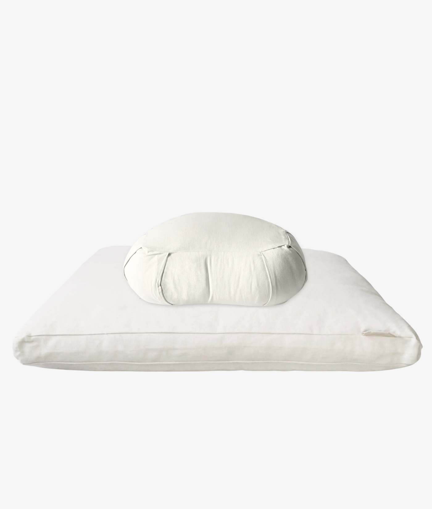 White Ivory Meditation Set (Seat & Zabuton)