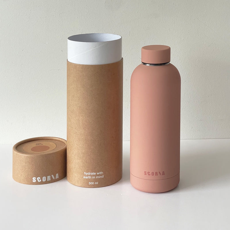 The Insulated Water Bottle (500 ml) | Powder Pink