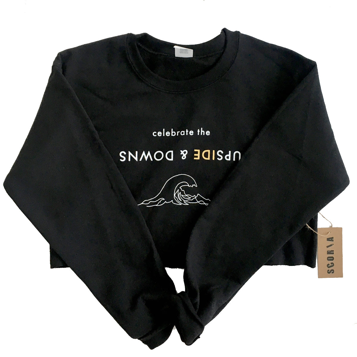 Celebrate the Ups & Downs Sweatshirt - Scoria