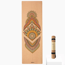 Mandala Cork Yoga Mat | 4.5MM | Collab Edition