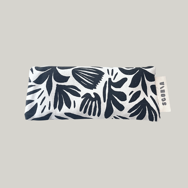 Eye Pillow - Leaves Pattern | Natural & Organic | Lavender Scented
