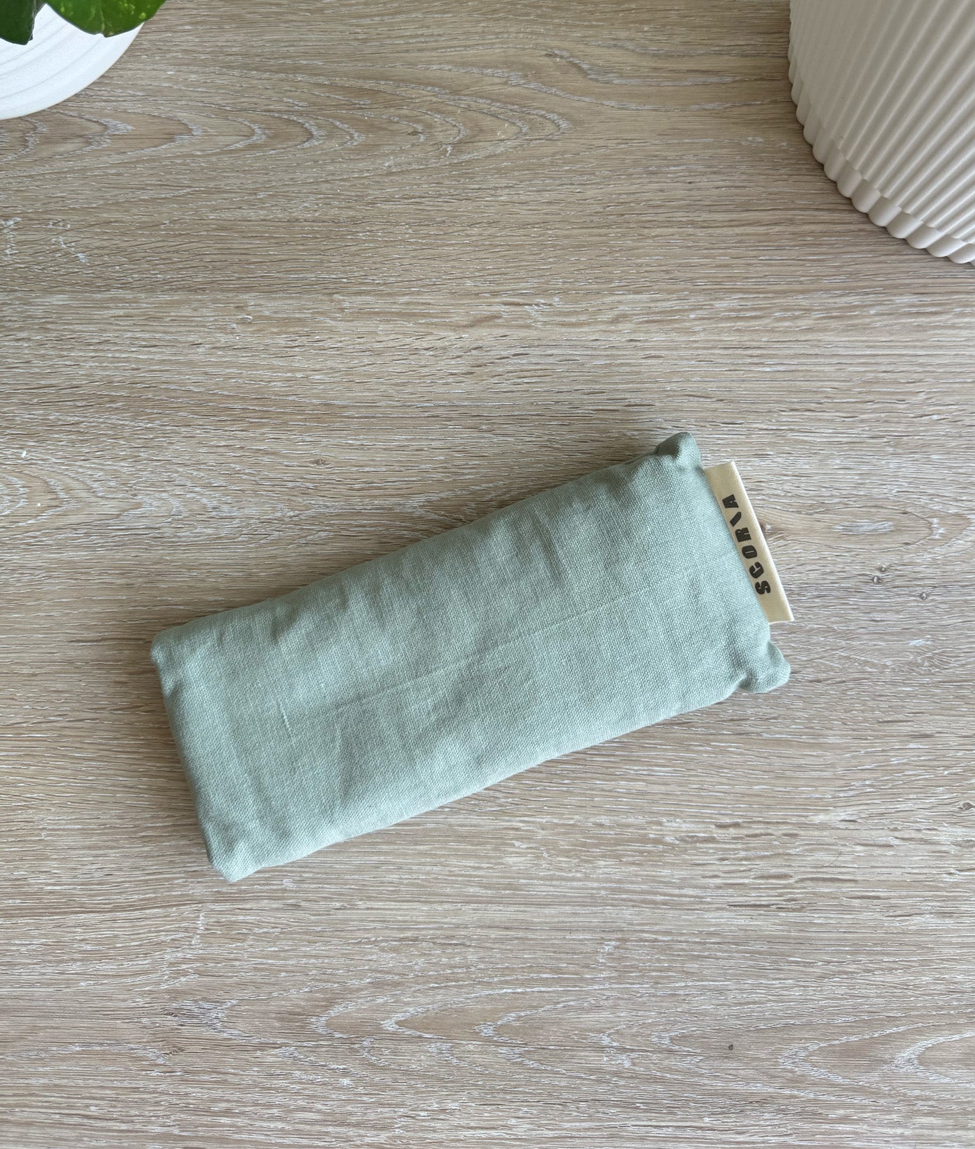 Eye Pillow - Sage Green | Natural & Organic | Lavender Scented