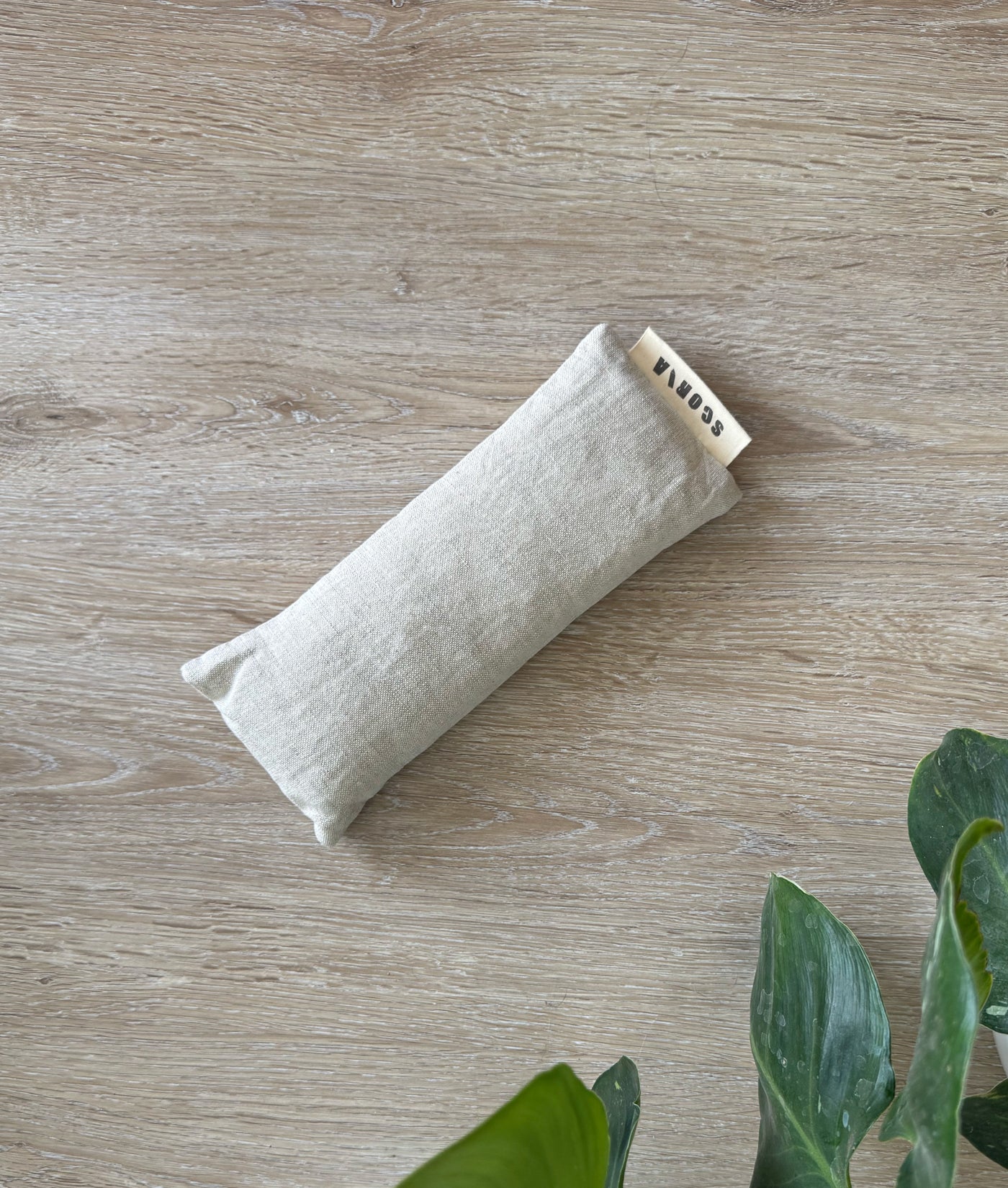 Eye Pillow | Organic | Natural Linen | Lavender Scented