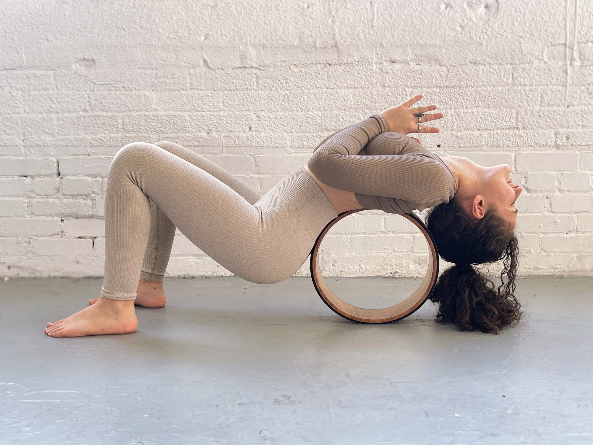 Illuminate Cork Yoga Wheel