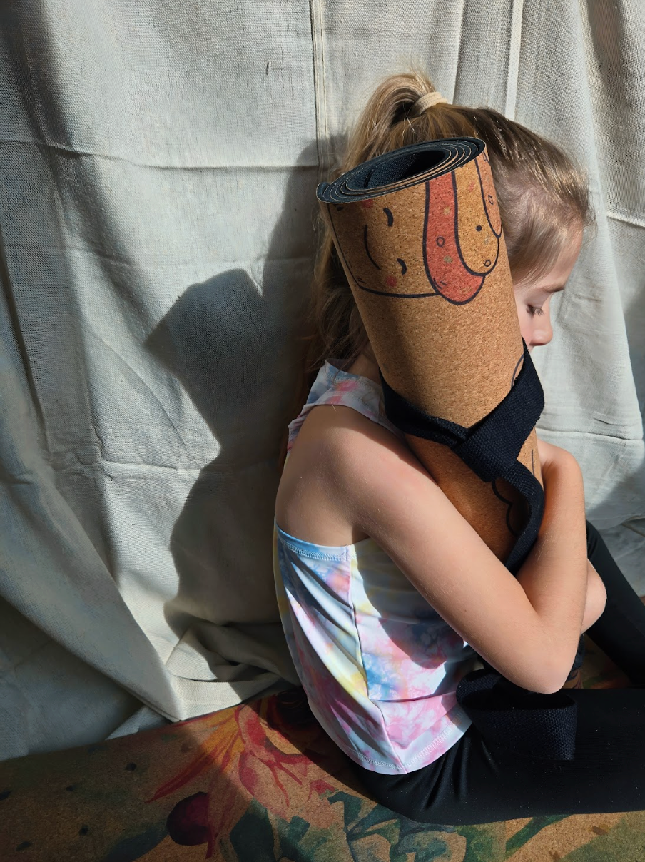 Kids Unicorn Play & Cork Yoga Mat