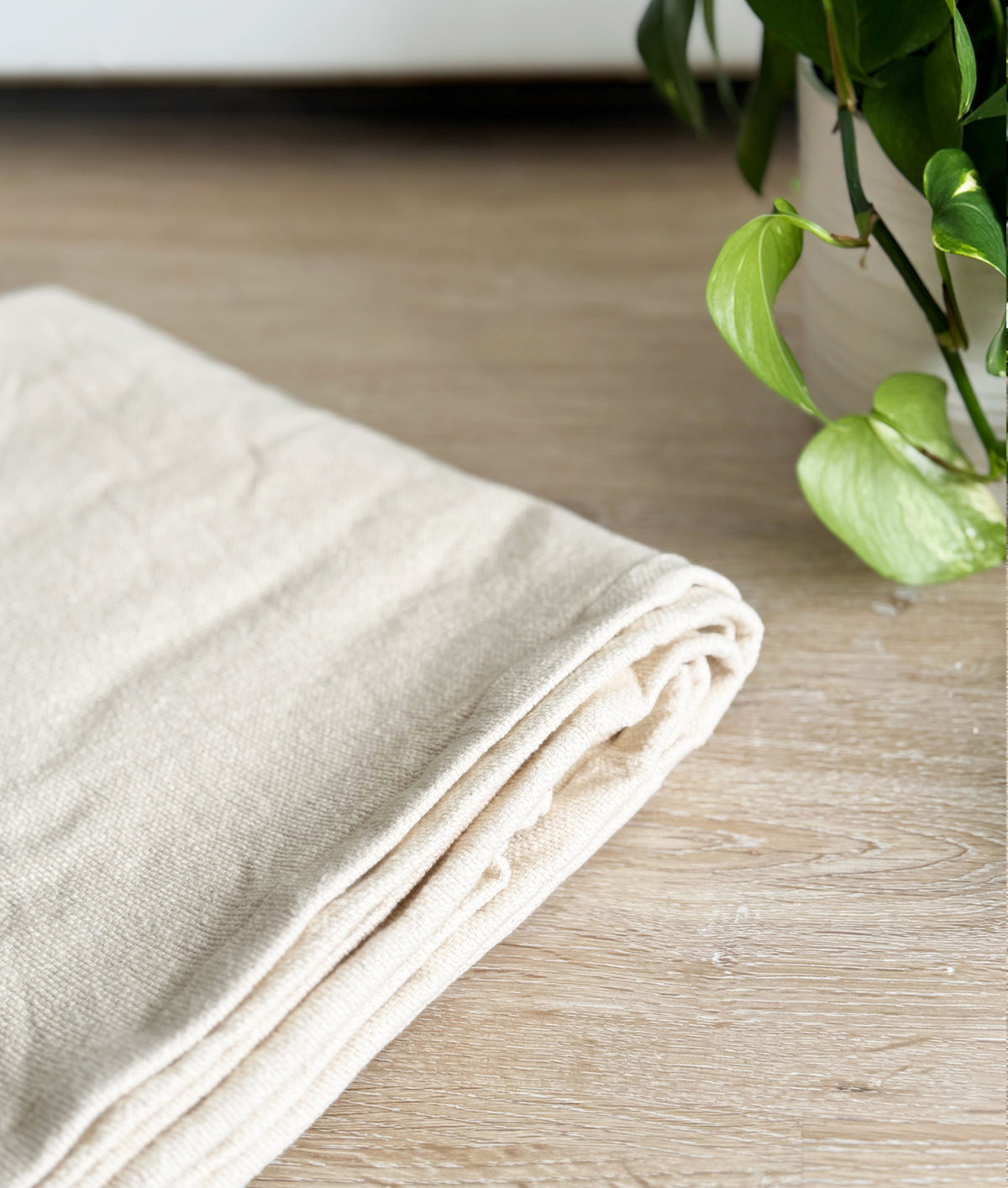 Standard Organic Cotton Yoga Blanket | Thick & Firm |  GOTS Certified | Eco-Friendly