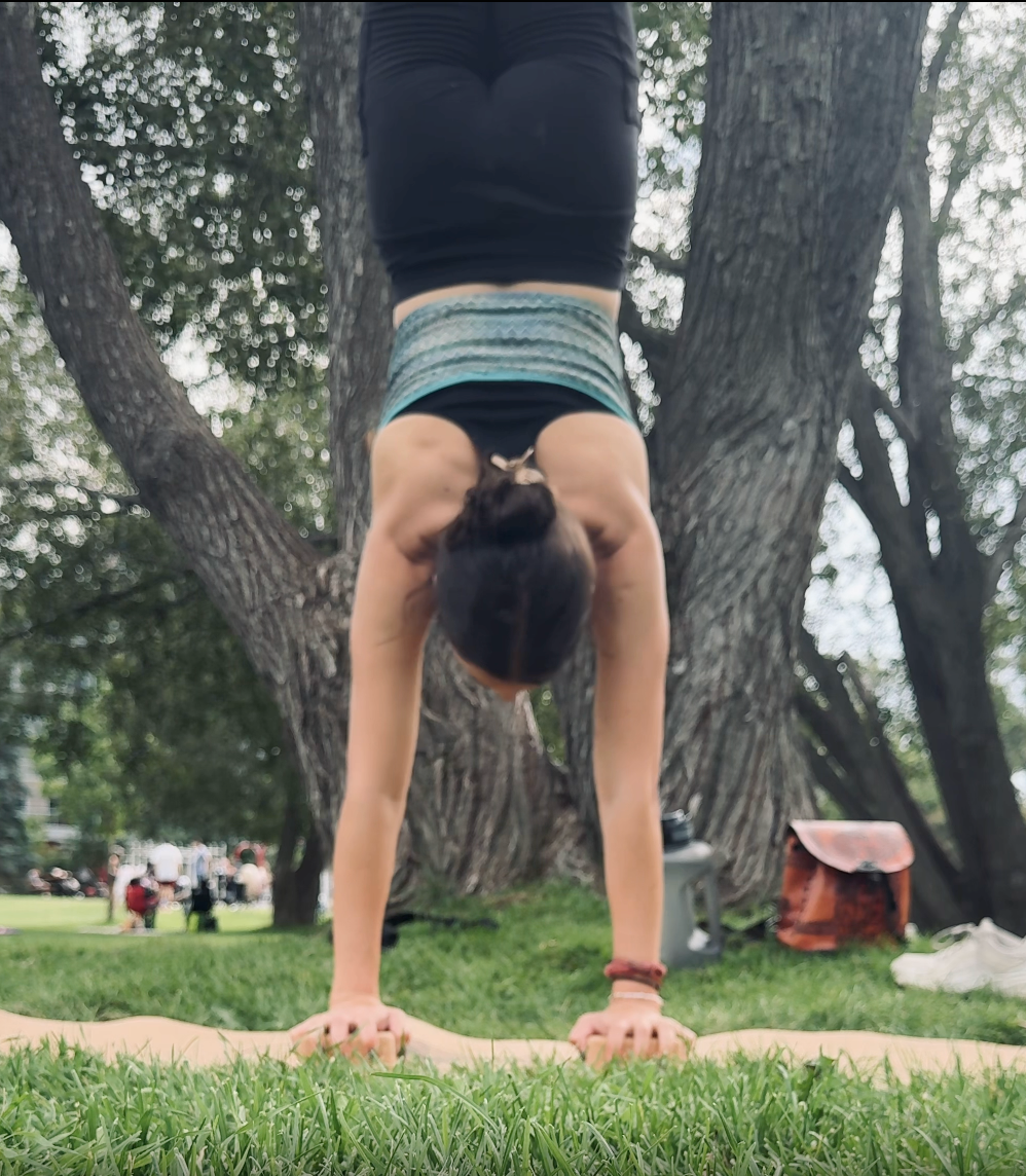 handstand scoria cork blocks