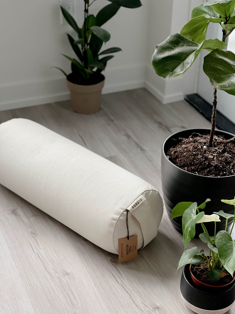 YDL Yoga Bolster - Our Restorative, Eco-Friendly Pillow