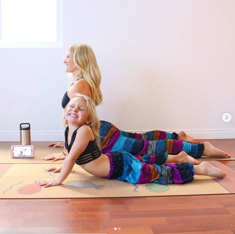 Kids BIG Cork Yoga & Non-Toxic Play Mat
