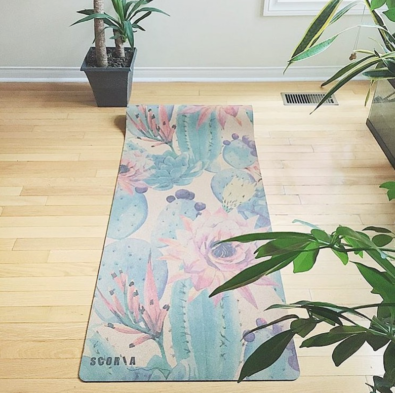 *PRE-ORDER* Botanicals Cork Yoga Mat | 4.5MM - Scoria