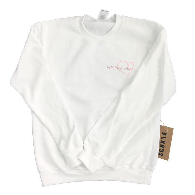 Self Love Vibes Sweatshirt - Scoria