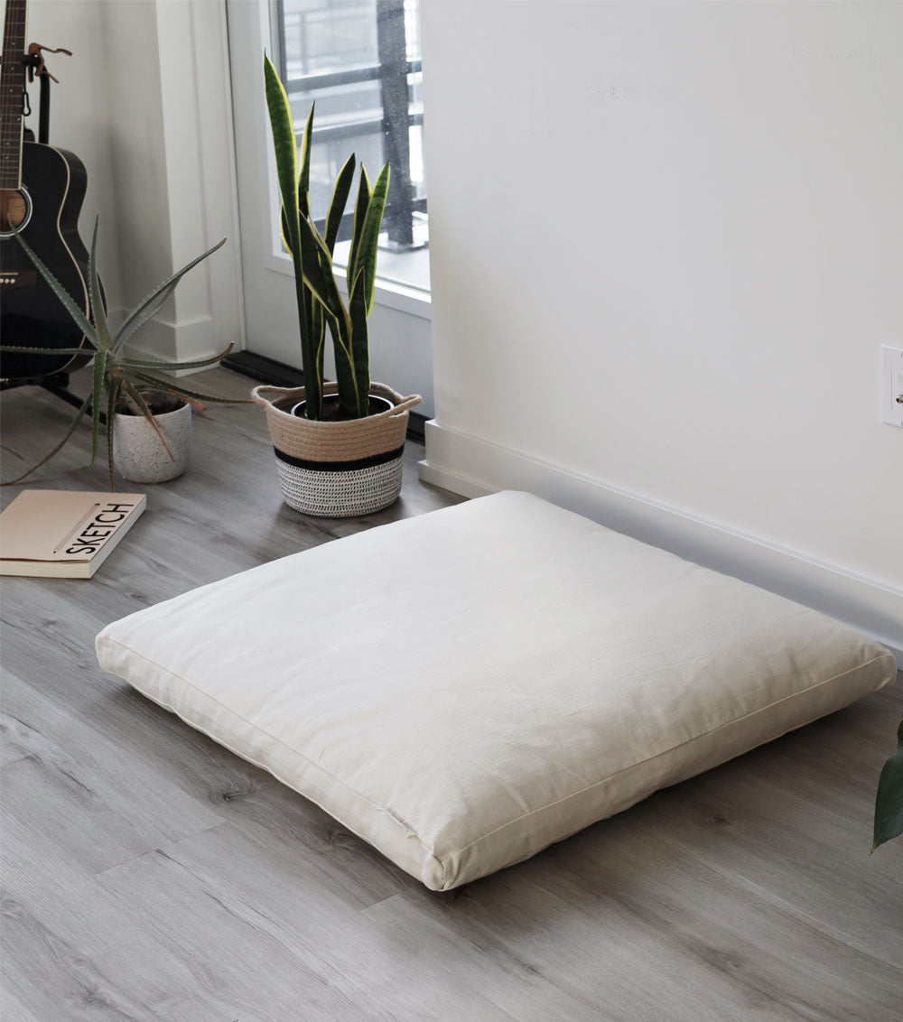 White Ivory Meditation Set (Seat & Zabuton)