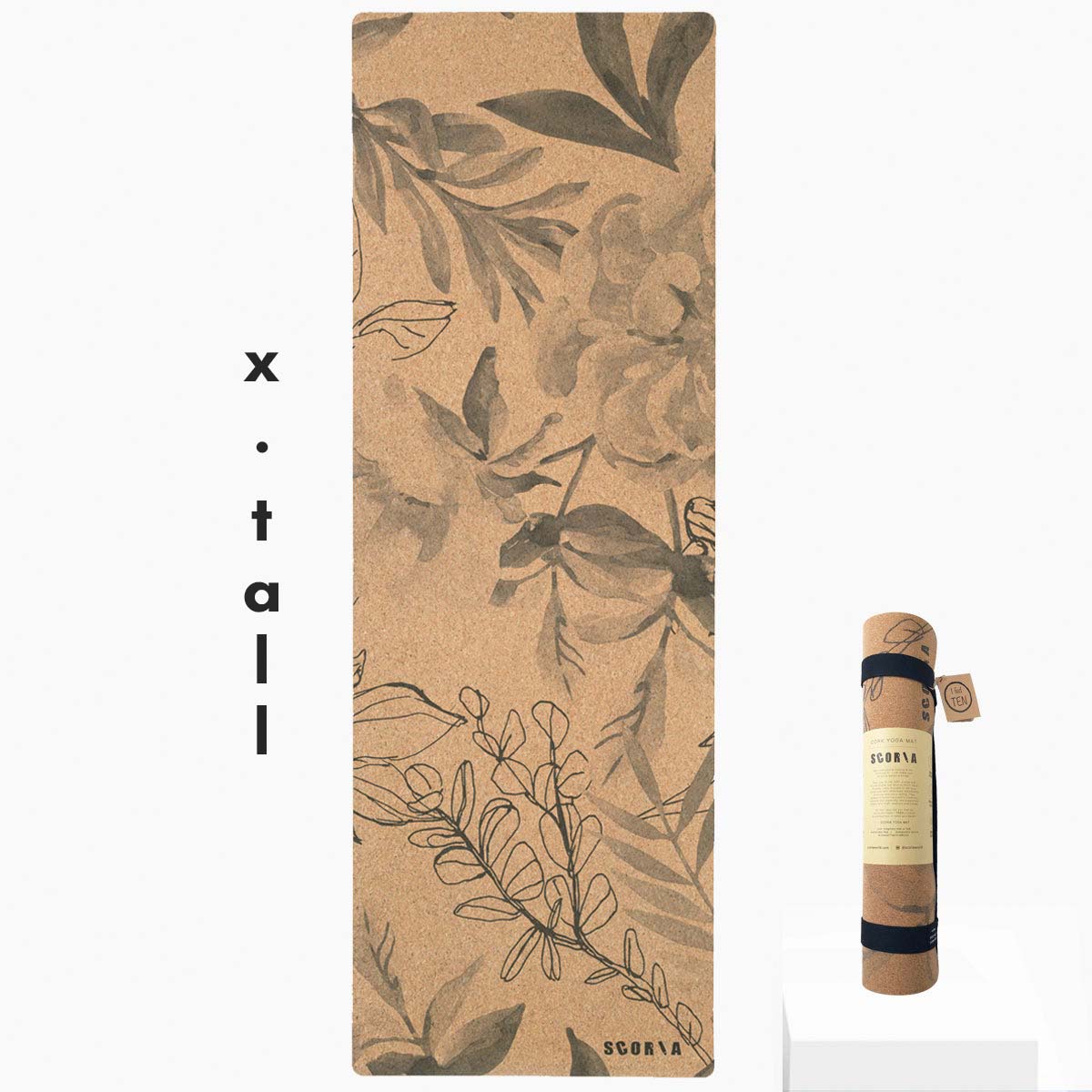 Scoria Cork Yoga Mat - Thumbnail 5