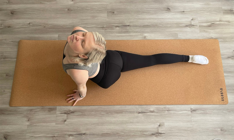 Scoria Essential Long & Tall, Big Cork Yoga Mat